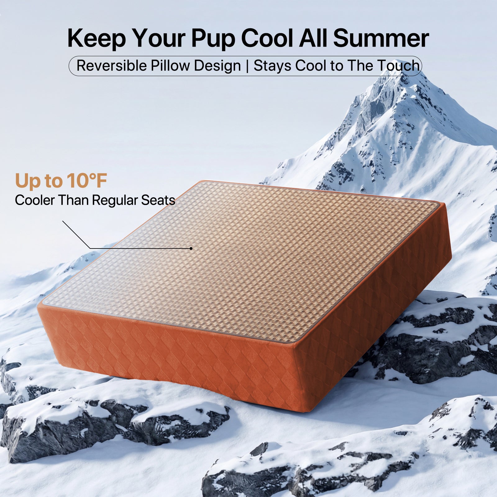 Doglike Dog Car Seat for Small/Medium Dogs [2026 Ultimate Comfort & Safety], 5" Memory Foam Pet Booster Seats Up to 35 lbs with Detachable Washable Cover, Dog Bed for Car with Puppy Safety Belt, Brown