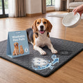 Doglike Washable Pee Pads for Dogs [Upgraded Silver-Ion Odor] – Ultra Absorbent, Leak-Proof, Non-Slip & 5-Hour Quick-Drying Reusable Puppy Training Pads for Home, Crate & Sofa, 24" x 24" (2 Pack)